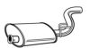 WALKER 21459 End Silencer